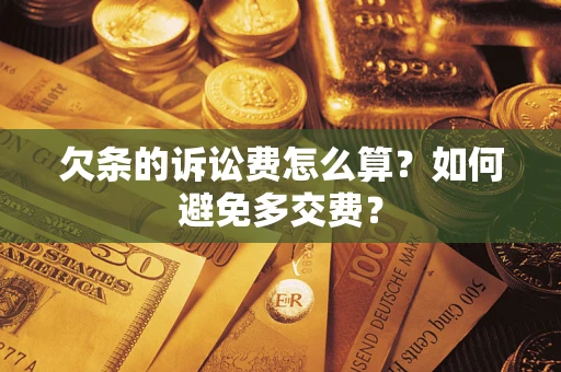 北京欠条的诉讼费怎么算？如何避免多交费？