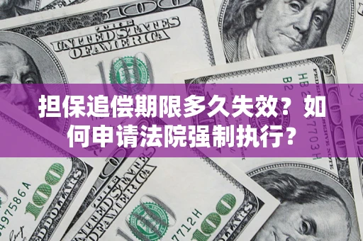 北京担保追偿期限多久失效？如何申请法院强制执行？