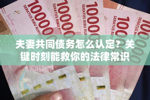 北京夫妻共同债务怎么认定？关键时刻能救你的法律常识