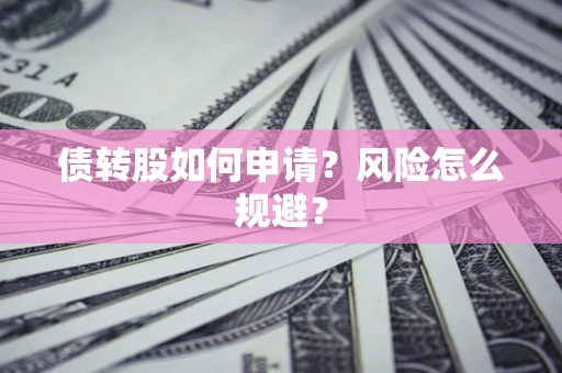 北京债转股如何申请？风险怎么规避？